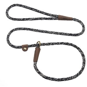 Mendota Products Small Slip Camouflage Rope Dog Leash, Salt & Pepper, 4-ft long, 3/8-in wide