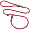 Mendota Products Small Slip Solid Rope Dog Leash, Red, 6-ft long, 3/8-in wide