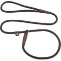 Mendota Products Small Slip Solid Rope Dog Leash, Dark Brown, 6-ft long, 3/8-in wide