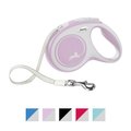 Flexi Comfort Nylon Tape Retractable Dog Leash, Pink, Medium: 16-ft long