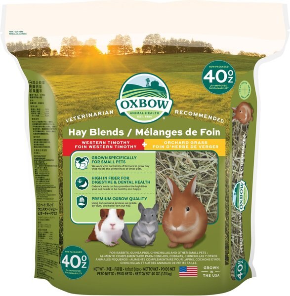 Oxbow Animal Health Oxbow Hay Blends  Western Timothy & Orchard, 40-oz. slide 1 of 2