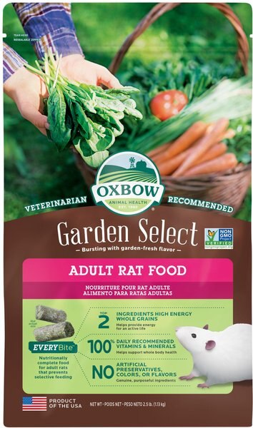Oxbow Garden Select Adult Rat Food, 2.5-lb bag slide 1 of 1