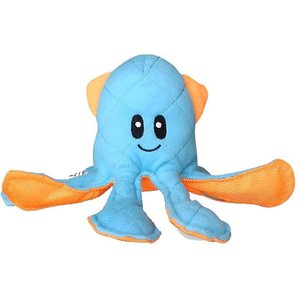 Fetch Pet Products Ocean Buddies Squid Squeaky Plush Dog Toy
