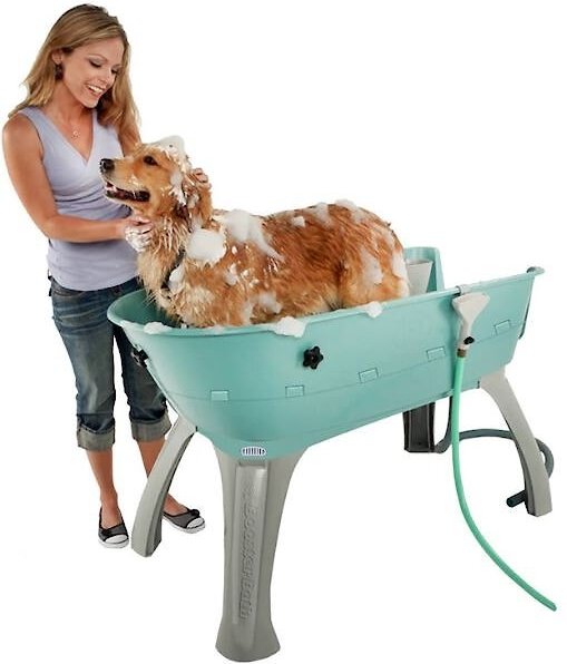 BOOSTER BATH Elevated Dog Bathing and 