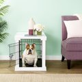 Merry Products Double Door Furniture Style Dog Crate & End Table, 32 inch