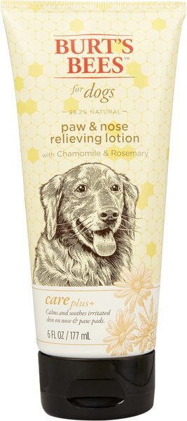 Burt's Bees Care Plus+ Paw & Nose Relieving Dog Lotion, 6-oz bottle slide 1 of 10