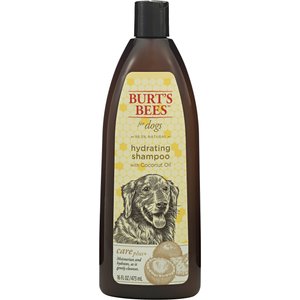 Burt's Bees Care Plus+ Hydrating Coconut Oil Dog Shampoo, 16-oz bottle