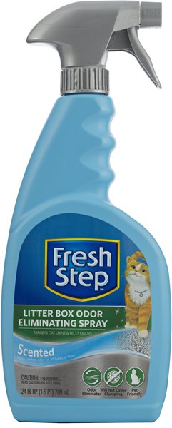 Fresh Step Litter Box Odor Eliminating Spray, 24-oz bottle slide 1 of 4