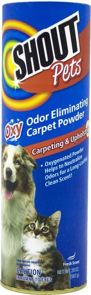 Shout Pets Oxy Odor Eliminating Carpet Powder, 20-oz bottle slide 1 of 3