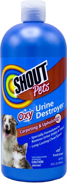 Shout Pets Oxy Urine Destroyer for Carpeting & Upholstery, 32-oz bottle slide 1 of 4