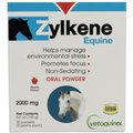 Vetoquinol Zylkene Equine Behavior Support Apple Flavor Powder Horse Supplement 2000 mg, 20 count