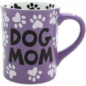 Our Name is Mud "Dog Mom" Coffee Mug, 16-oz