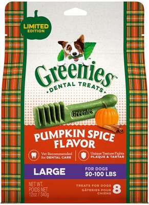 Greenies Pumpkin Spice Flavor Dental Dog Treats, slide 1 of 1