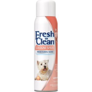 PetAg Fresh 'N Clean Dog Cologne Spray, 12-oz bottle, Fresh Floral Scent