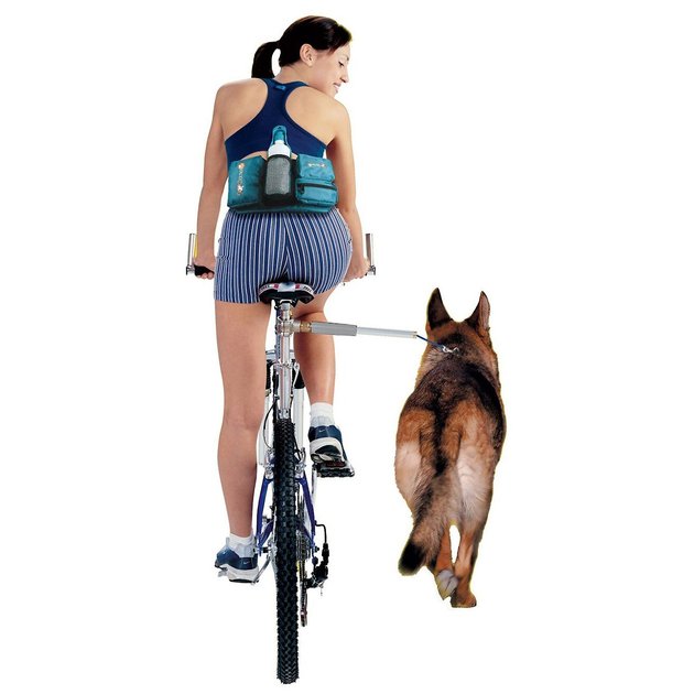 Bike Dog Lead Runner Bicycle Attachment Hands Free Excersise Pet Leash