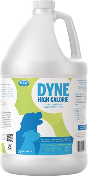 PetAg Dyne Vanilla Flavored Liquid High Calorie Supplement for Dogs, 1-gal bottle slide 1 of 6