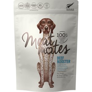 Meat Mates Beef Booster Freeze-Dried Dog Food Topper, 4.5-oz bag
