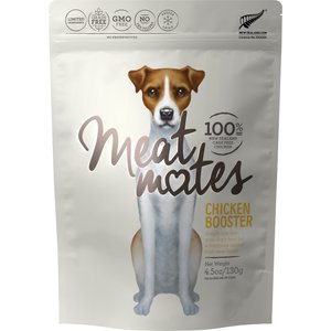 Meat Mates Chicken Booster Freeze-Dried Dog Food Topper, 4.5-oz bag