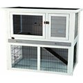 TRIXIE Natura Rabbit Hutch With Sloped Roof