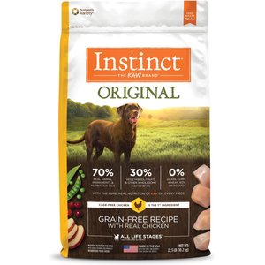 Instinct Original Grain-Free Recipe with Real Chicken Freeze-Dried Raw Coated Dry Dog Food
