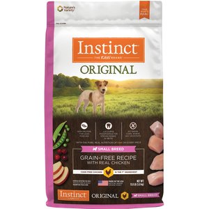 Instinct Original Small Breed Grain-Free Recipe with Real Chicken Freeze-Dried Raw Coated Dry Dog Food, 11-lb bag