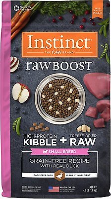 5. Instinct Raw Boost Small Breed Grain-Free Recipe