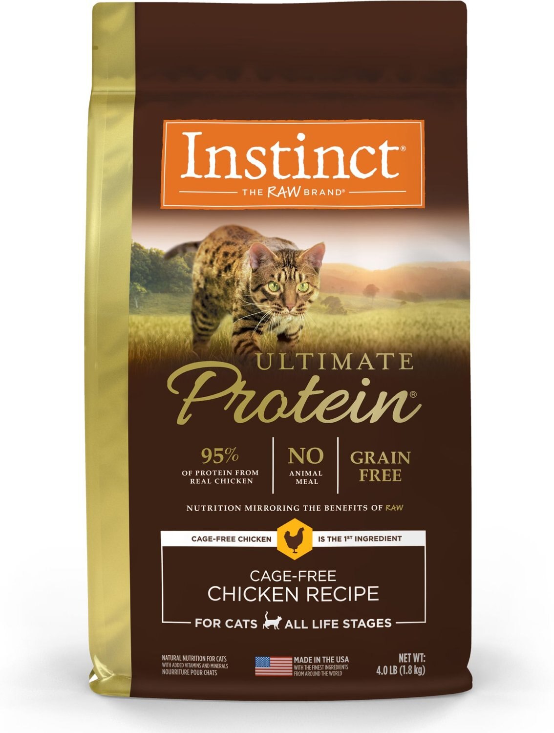 instinct dry kitten food