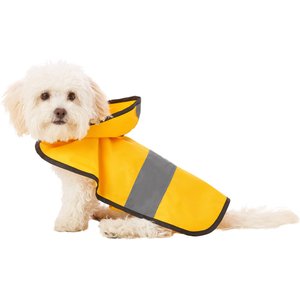 Frisco Rainy Days Dog Raincoat, X-Small, Yellow