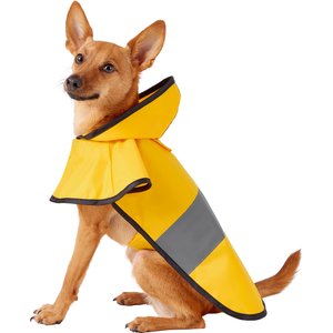 Frisco Rainy Days Dog Raincoat, Small, Yellow