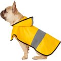 Frisco Rainy Days Dog Raincoat, Medium, Yellow