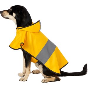 Frisco Rainy Days Dog Raincoat, Large, Yellow