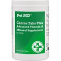 Pet MD Canine Tabs Plus Advanced Vitamin & Mineral Dog Supplement, 365 count