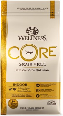 Wellness CORE Grain-Free Indoor Formula Dry Cat Food, slide 1 of 1