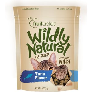 Wildly Natural Tuna Flavor Cat Treats, 2.5-oz bag