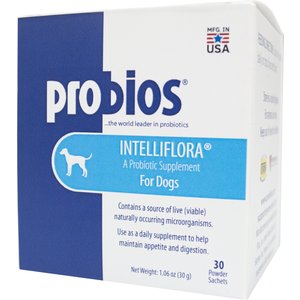 Probios Intelliflora Probiotic Dog Supplement, 30 count