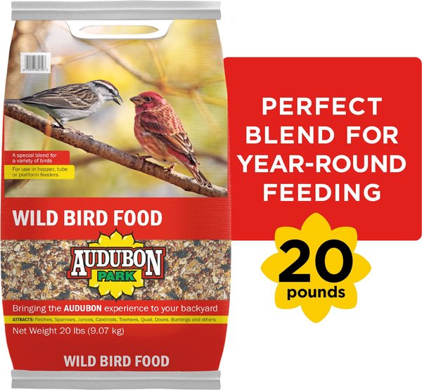 Audubon Park Wild Bird Food, 20-lb bag slide 1 of 9