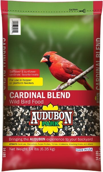 Audubon Park Cardinal Blend Wild Bird Food, 14-lb bag slide 1 of 7
