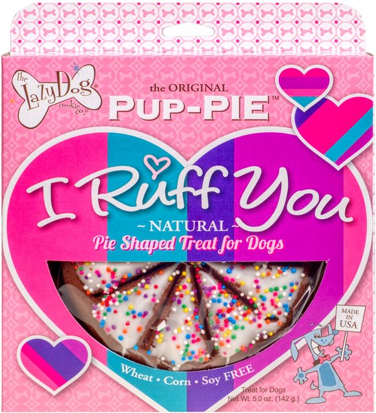 The Lazy Dog Cookie Co. I Ruff You Pup-PIE Dog Treat slide 1 of 3