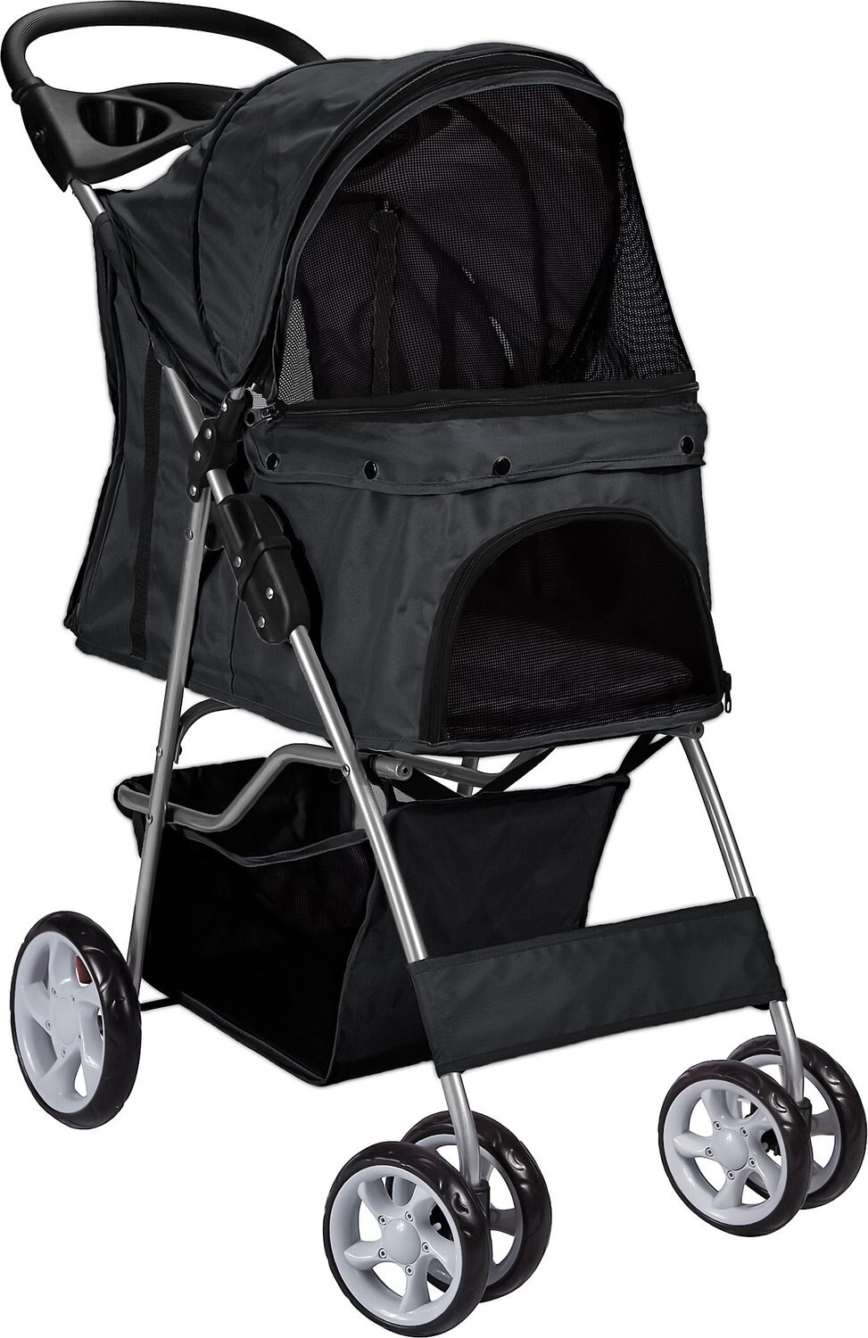 paws and pals deluxe folding stroller