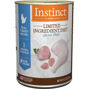 Instinct Limited Ingredient Diet Grain-Free Real Turkey Recipe Wet Canned Dog Food, 13.2-oz, case of 6