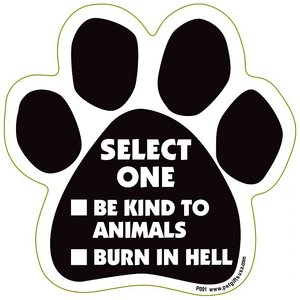 Magnetic Pedigrees "Select One" Paw Magnet