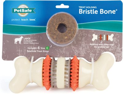 PetSafe Sportsmen Bristle Bone Treat Dispensing Tough Dog Chew Toy, slide 1 of 1