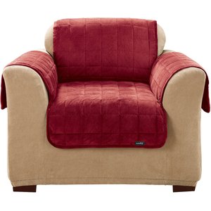 Sure Fit Deluxe Chair Cover, Burgundy