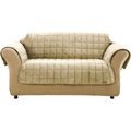 Sure Fit Deluxe Loveseat Cover, Ivory