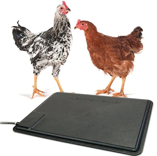 K&H Pet Products Thermo-Chicken Heated Pad, Black slide 1 of 10