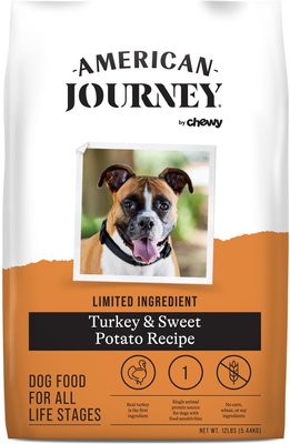 American Journey Limited Ingredient Turkey & Sweet Potato Recipe Grain-Free Dry Dog Food, slide 1 of 1