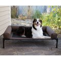 K&H Pet Products Original Elevated Bolster Cot Dog Bed, Chocolate, Large