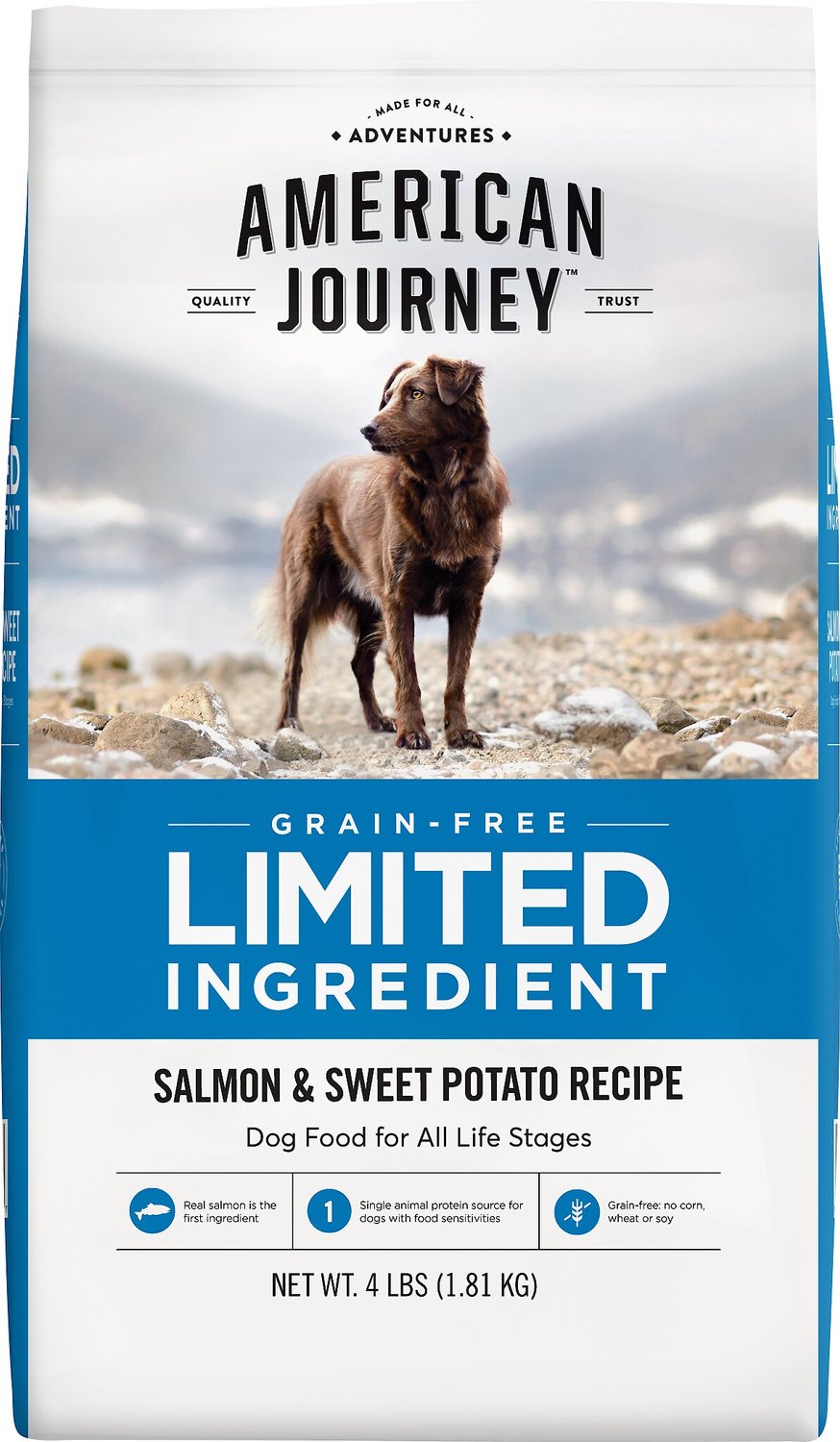 salmon and potato dog food