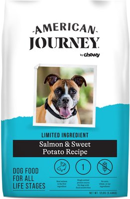 American Journey Limited Ingredient Salmon & Sweet Potato Recipe Grain-Free Dry Dog Food, slide 1 of 1