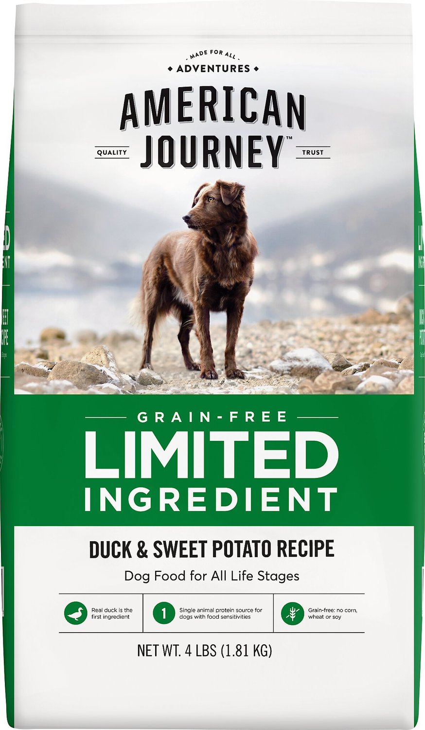duck limited ingredient dog food